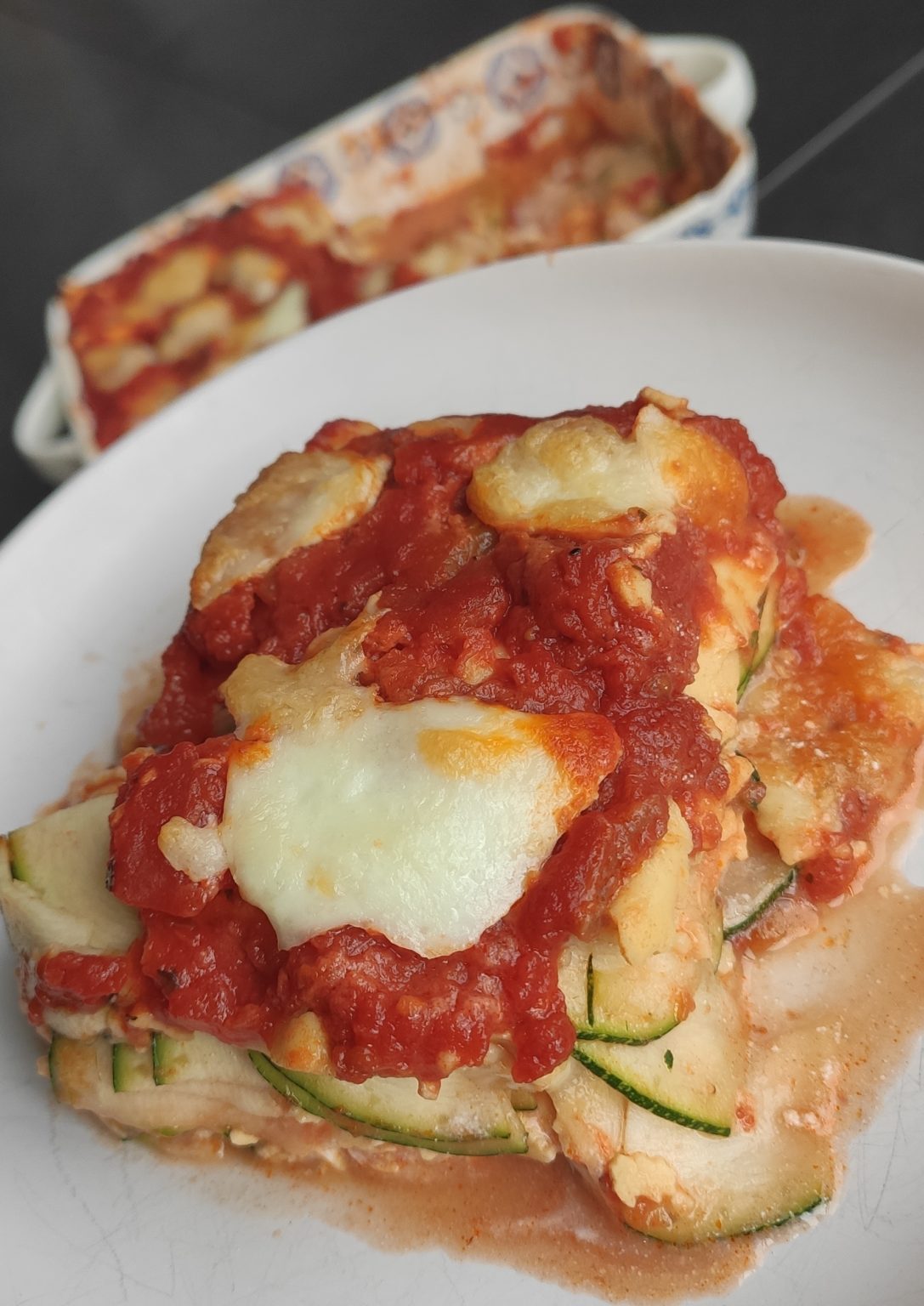 Lasagnes Courgette Tomate Ricotta Mozza – Je Suis Gourmande … Mais Je ...